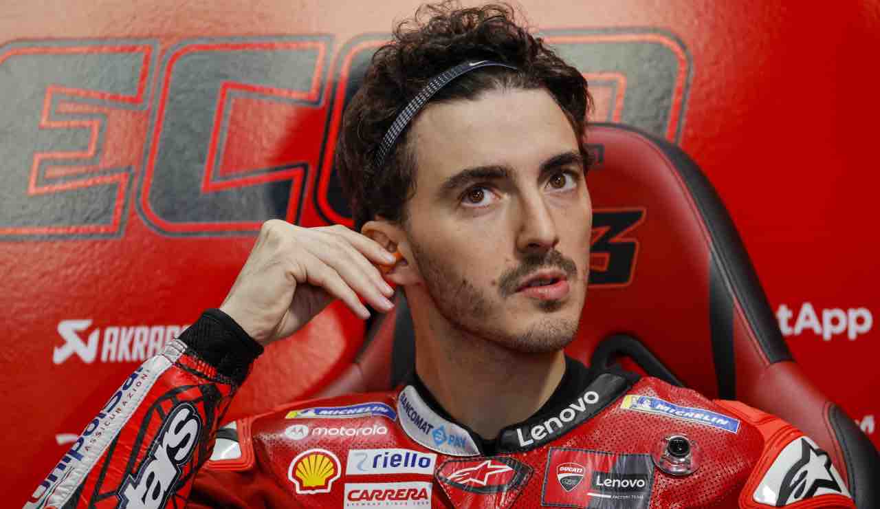 Incidente per Pecco Bagnaia