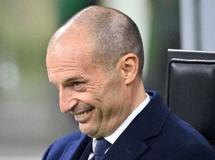 Allegri, sorriso 