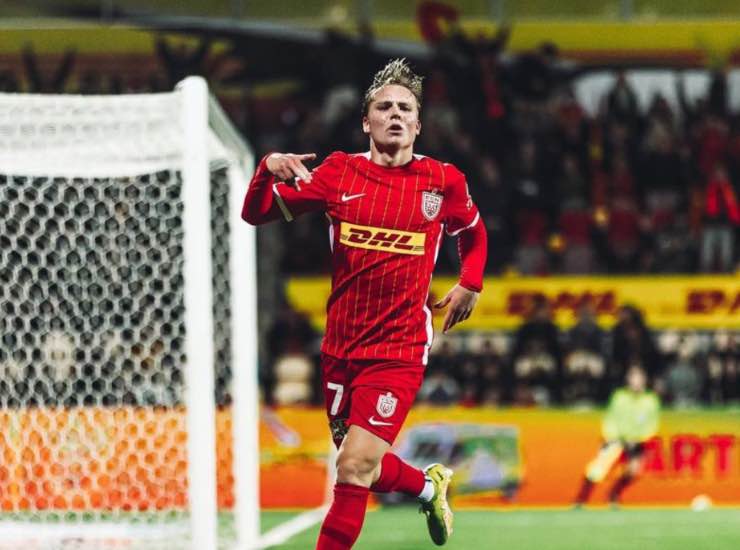 Andreas Schjelderup verso il Benfica