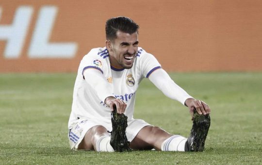 Dani Ceballos dolorante