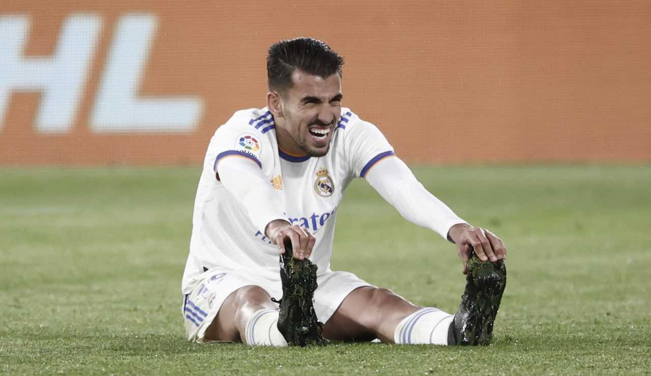 Dani Ceballos dolorante