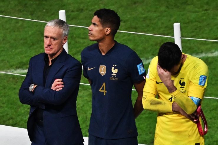 Deschamps, Varane, Lloris dopo sconfitta Francia