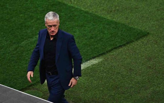 Deschamps lascia il campo rabbuiato