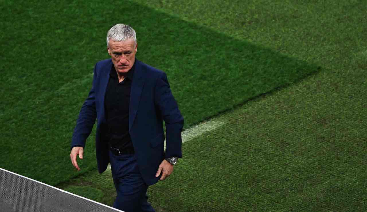 Deschamps lascia il campo rabbuiato