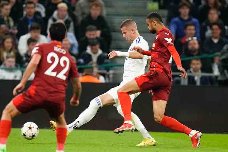 El Nesyri, attaccante Marocco, durante Siviglia-real Madrid