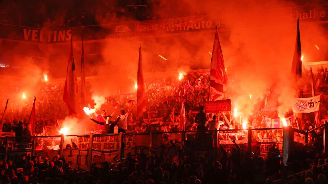 Stadio durante una gara Bundesliga