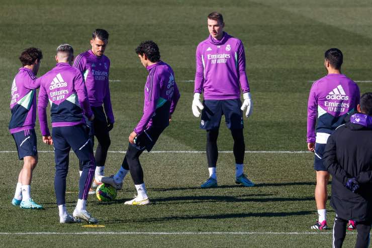 Allenamento Real Madrid