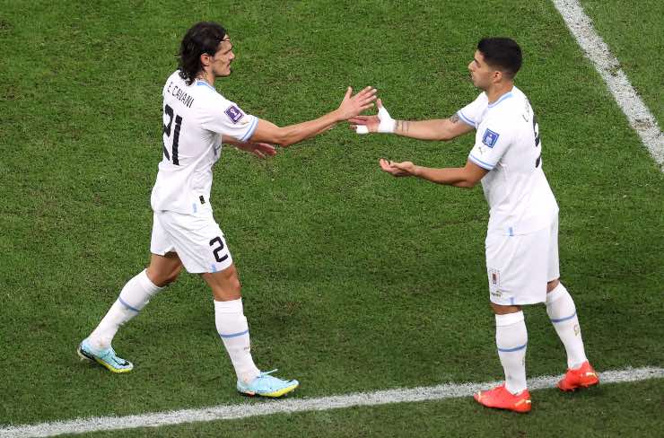 Cavani e Suarez