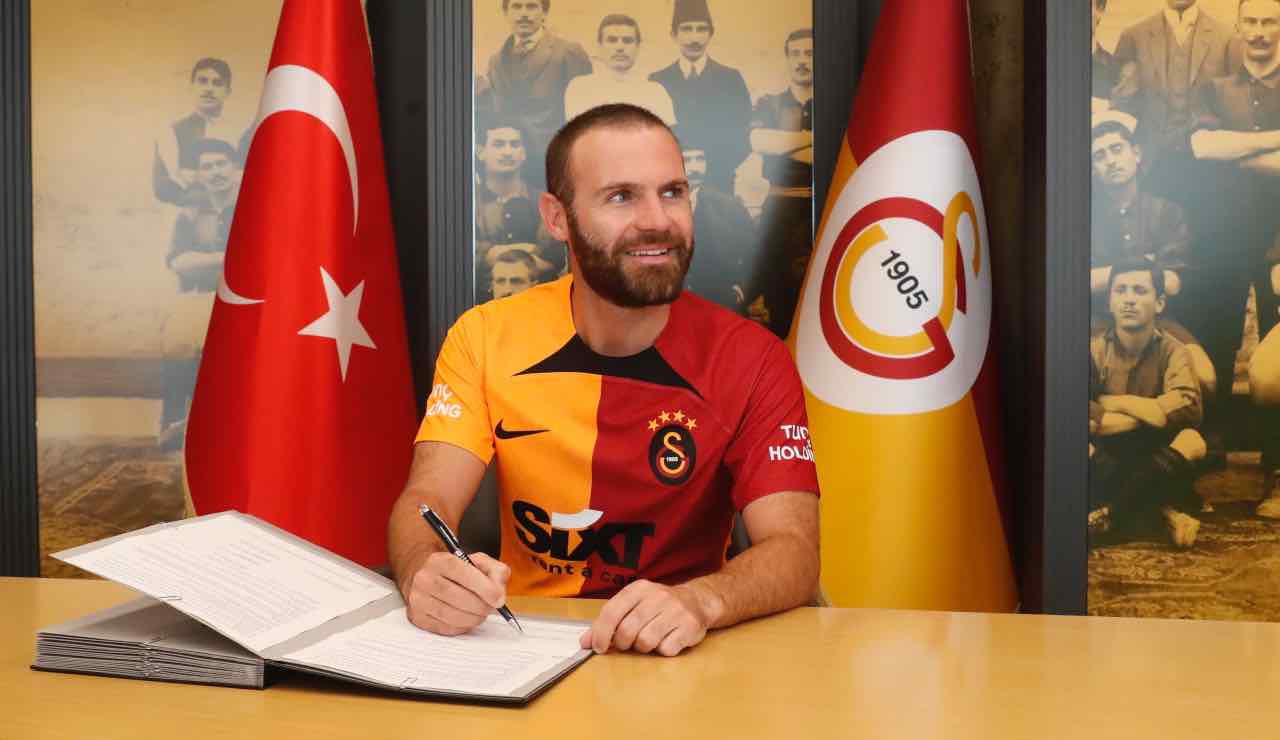 Juan Mata non rinnoverà con il Galatasaray