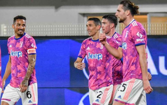 Esultanza Juve