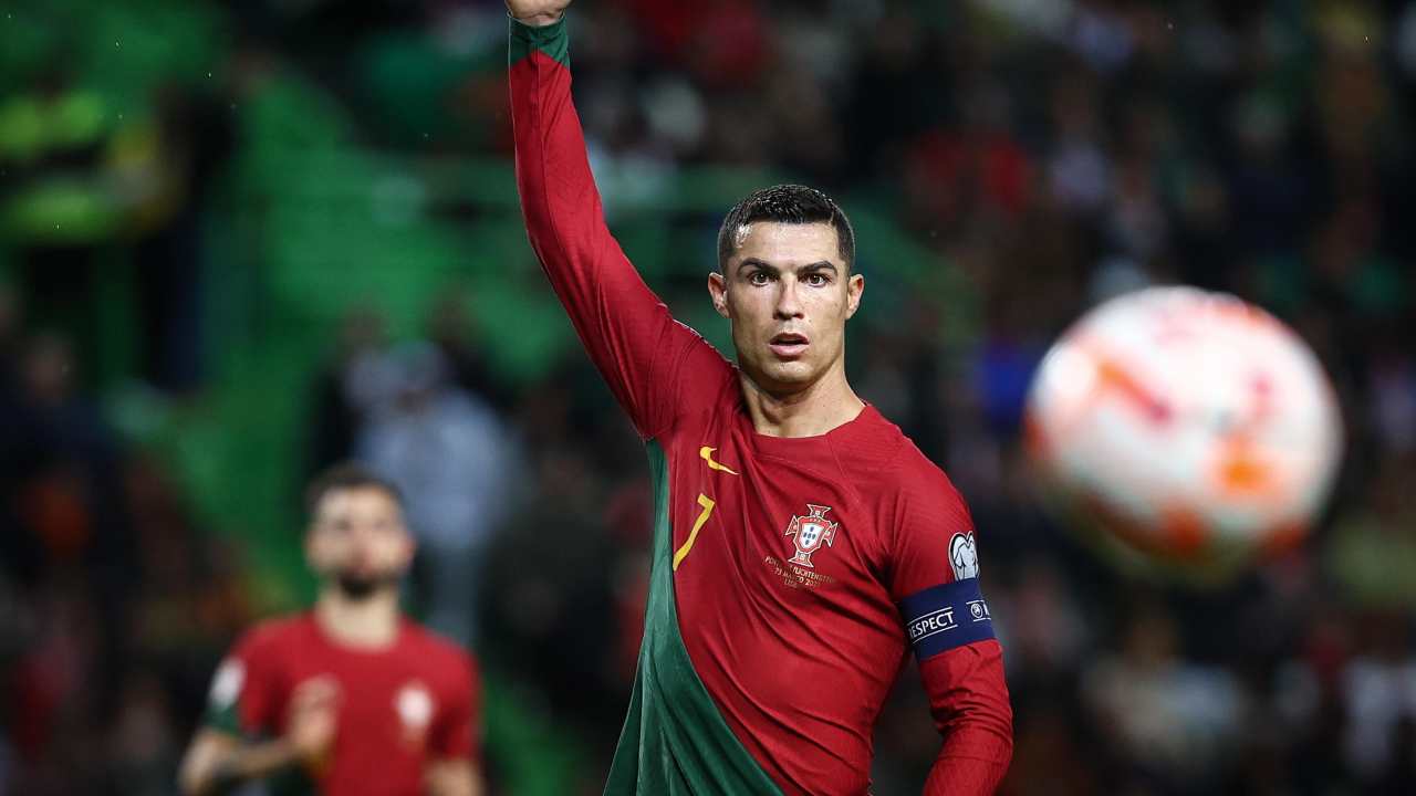 Cristiano Ronaldo in maglia nazionale - NewsSportive.it