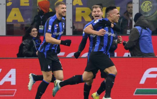 Dzeko Barella Lautaro