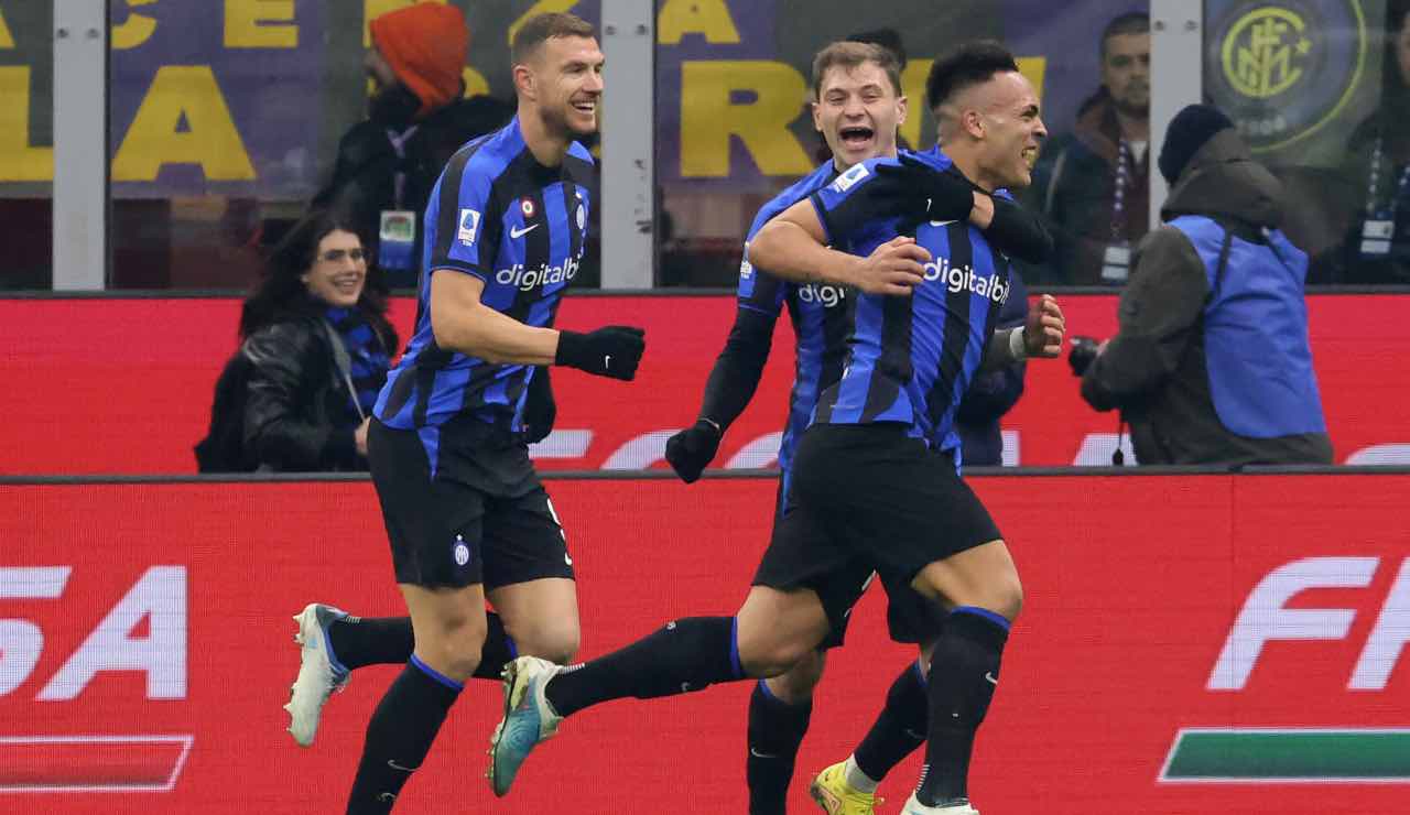 Dzeko Barella Lautaro