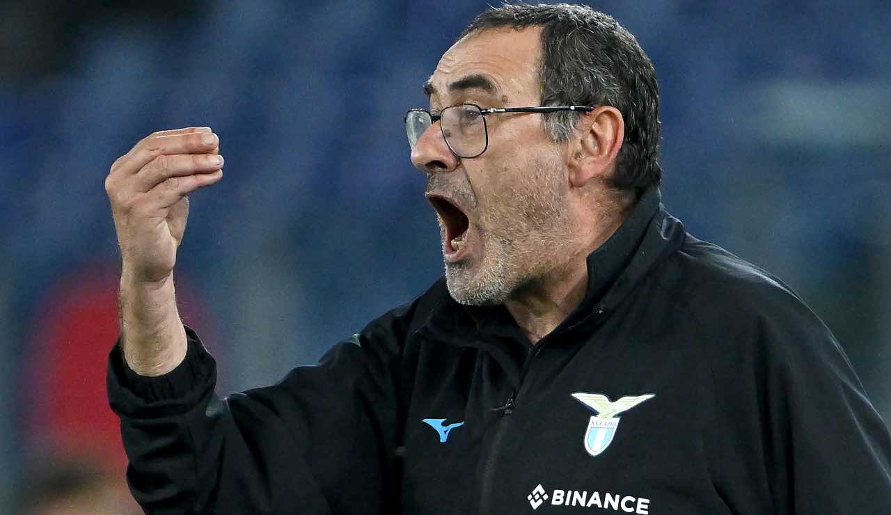 Sarri dopo l'eliminazione contro l'AZ Alkmaar