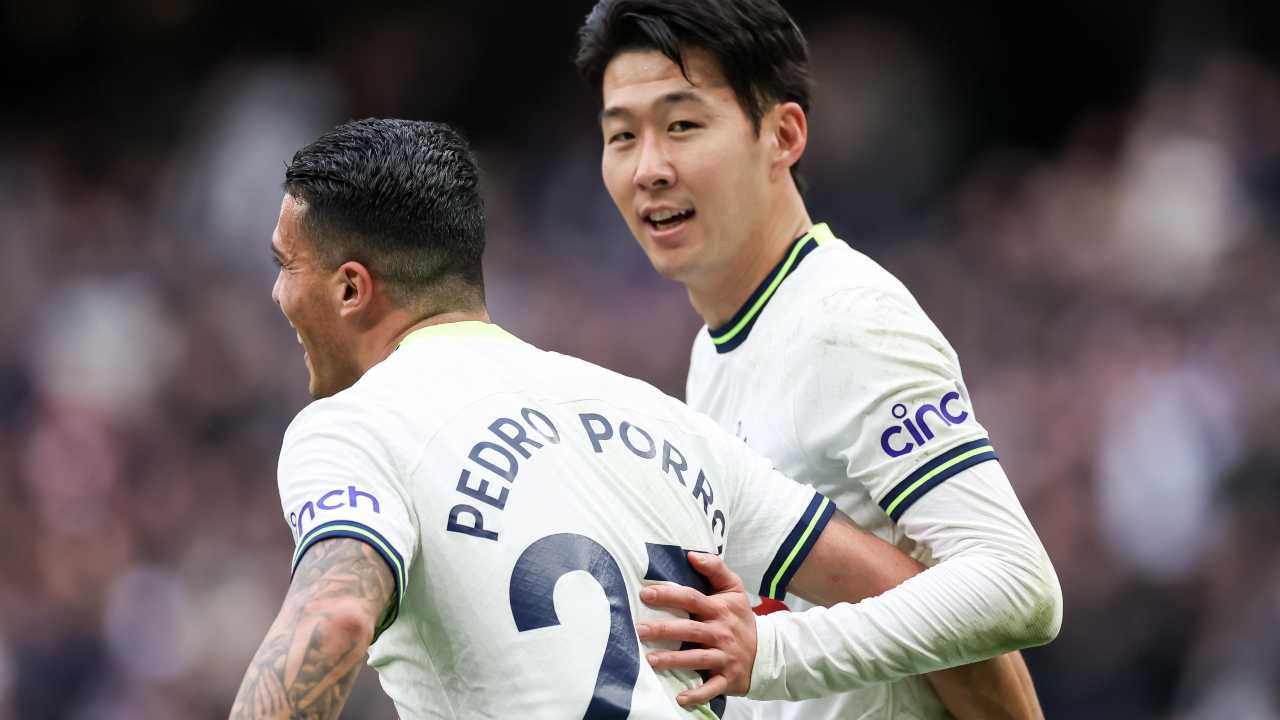 Son Heung-Min e Pedro Porro (Tottenham) - NewsSportive.it (2)