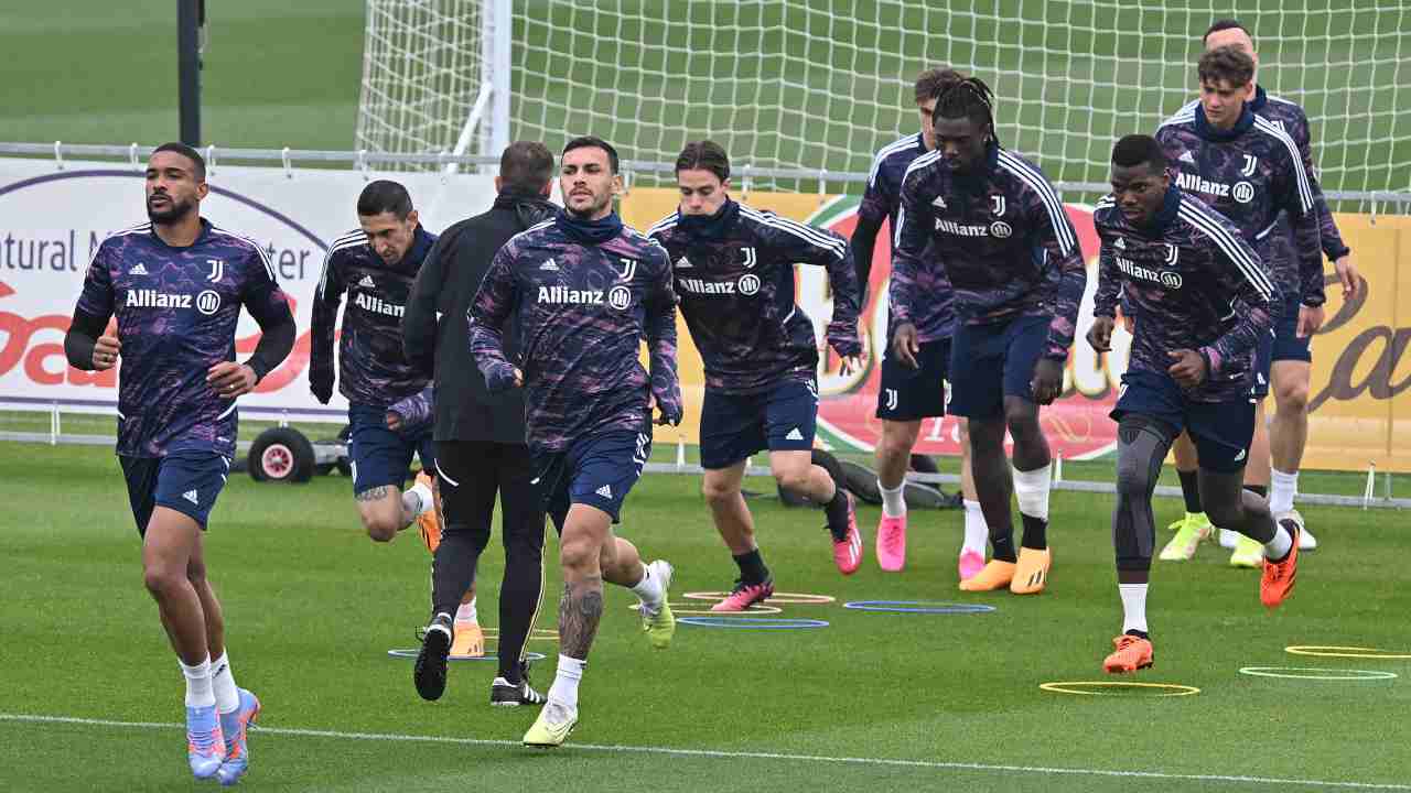 Allenamento a La Continassa - NewsSportive.it