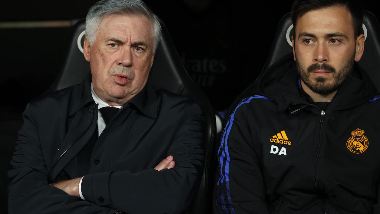 Davide Ancelotti col padre Carlo - NewsSportive.it