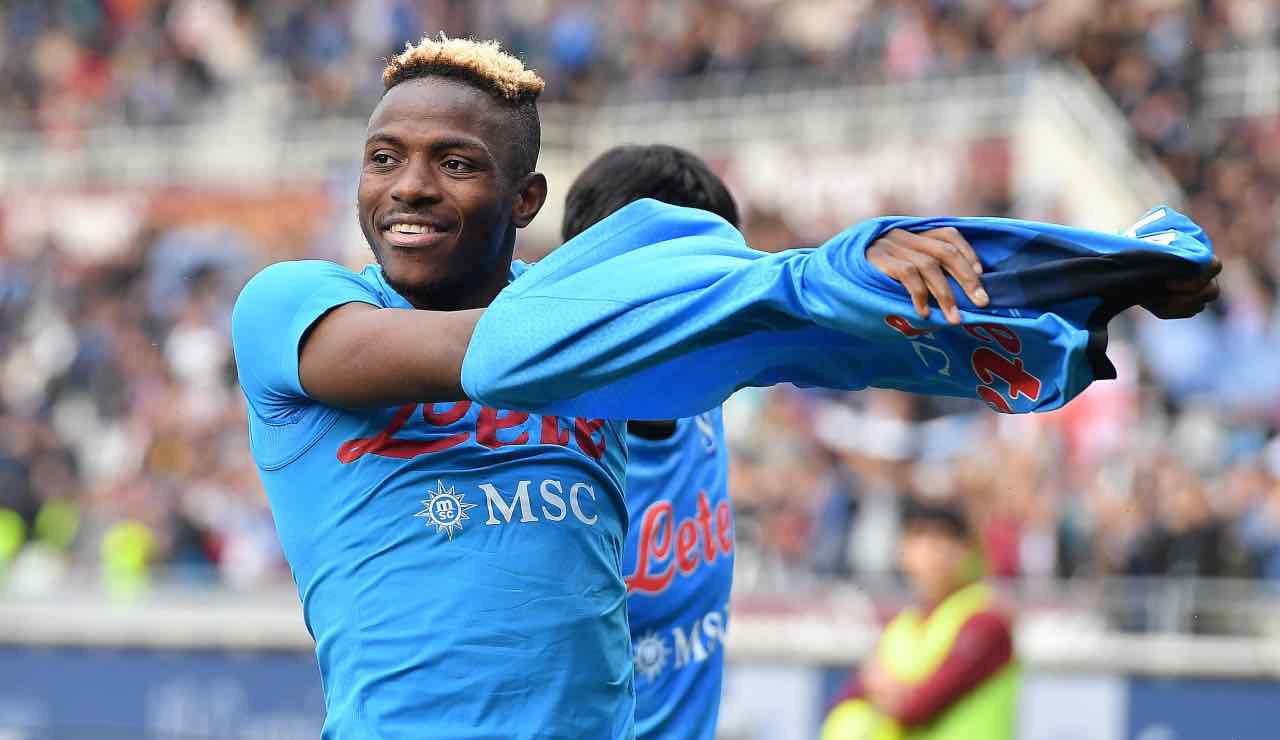 Il Napoli ragiona sulla partenza di Osimhen