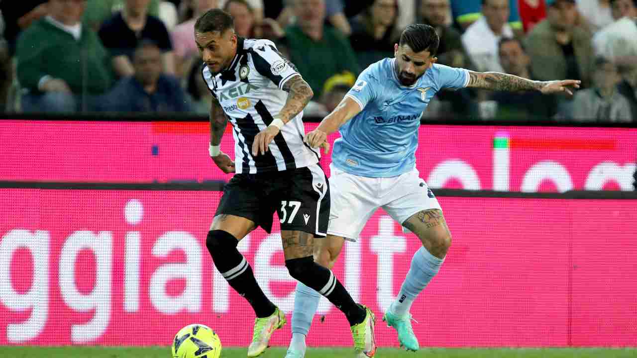 Roberto Pereyra in azione contro la Lazio - NewsCellulari.it