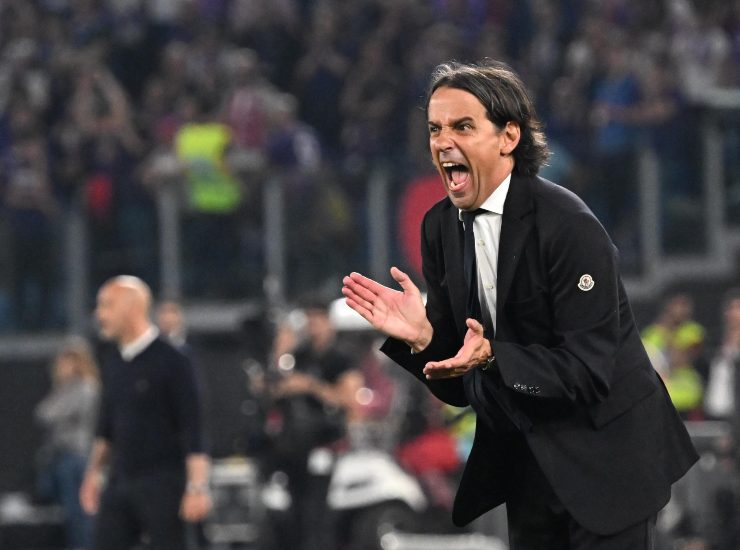 Simone Inzaghi incita la sua Inter - NewsSportive.it