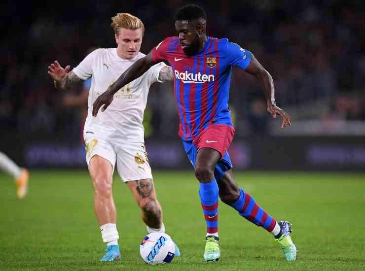 Umtiti in maglia blaugrana - NewsSportive.it