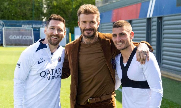 Beckham Messi Verratti