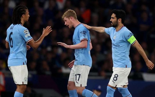 De Bruyne Gundogan Ake