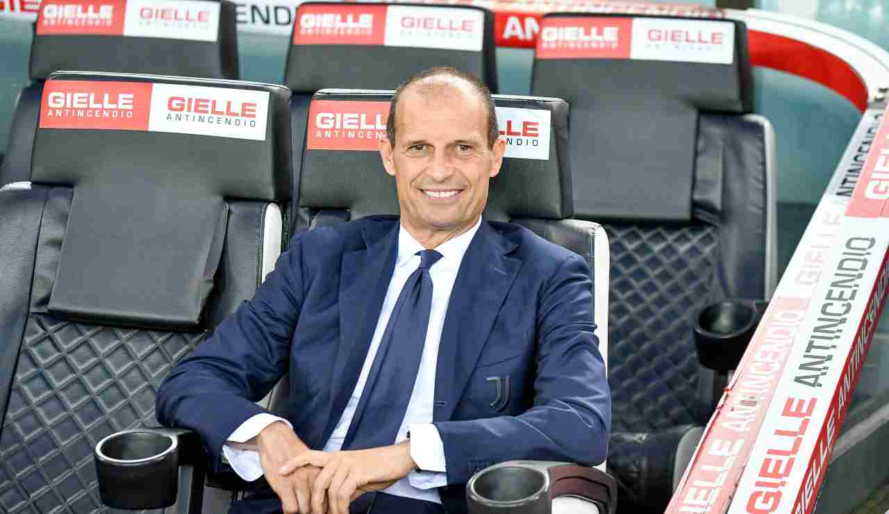 Max Allegri, allenatore della Juventus confermatissimo dalla società