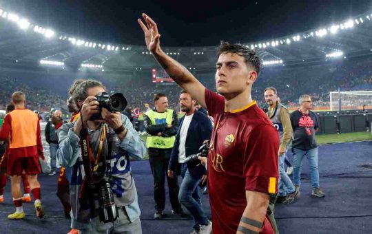 Paulo Dybala 12 gol in campionato, 18 complessivi nella sua prima esperienza alla Roma - NewsSportive.it